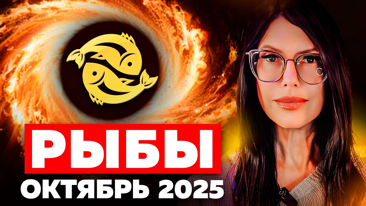 РЫБЫ - ОКТЯБРЬ 2025 / ТАРО ПРОГНОЗ на месяц смотреть онлайн