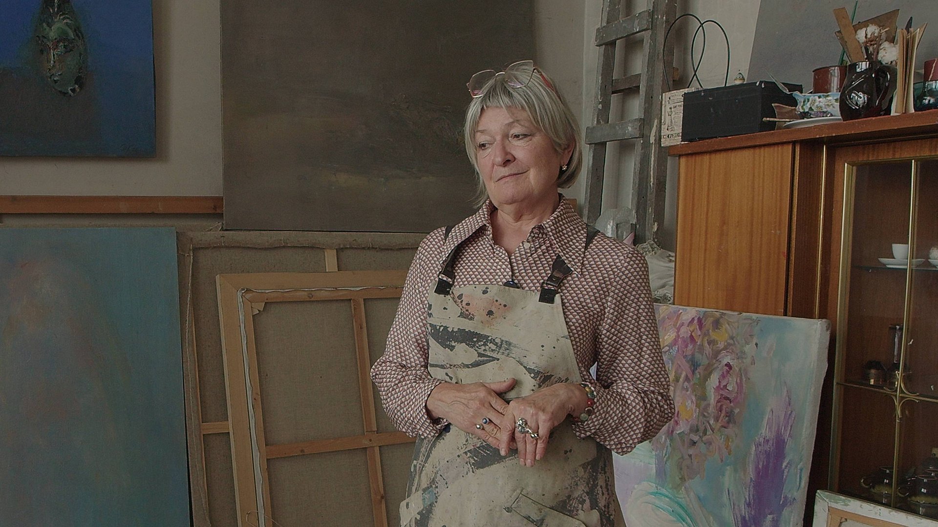 В мастерской художника Дарьи Коллеговой (встреча 2) смотреть онлайн