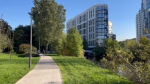 Атмосфера города и природы в одном кадре