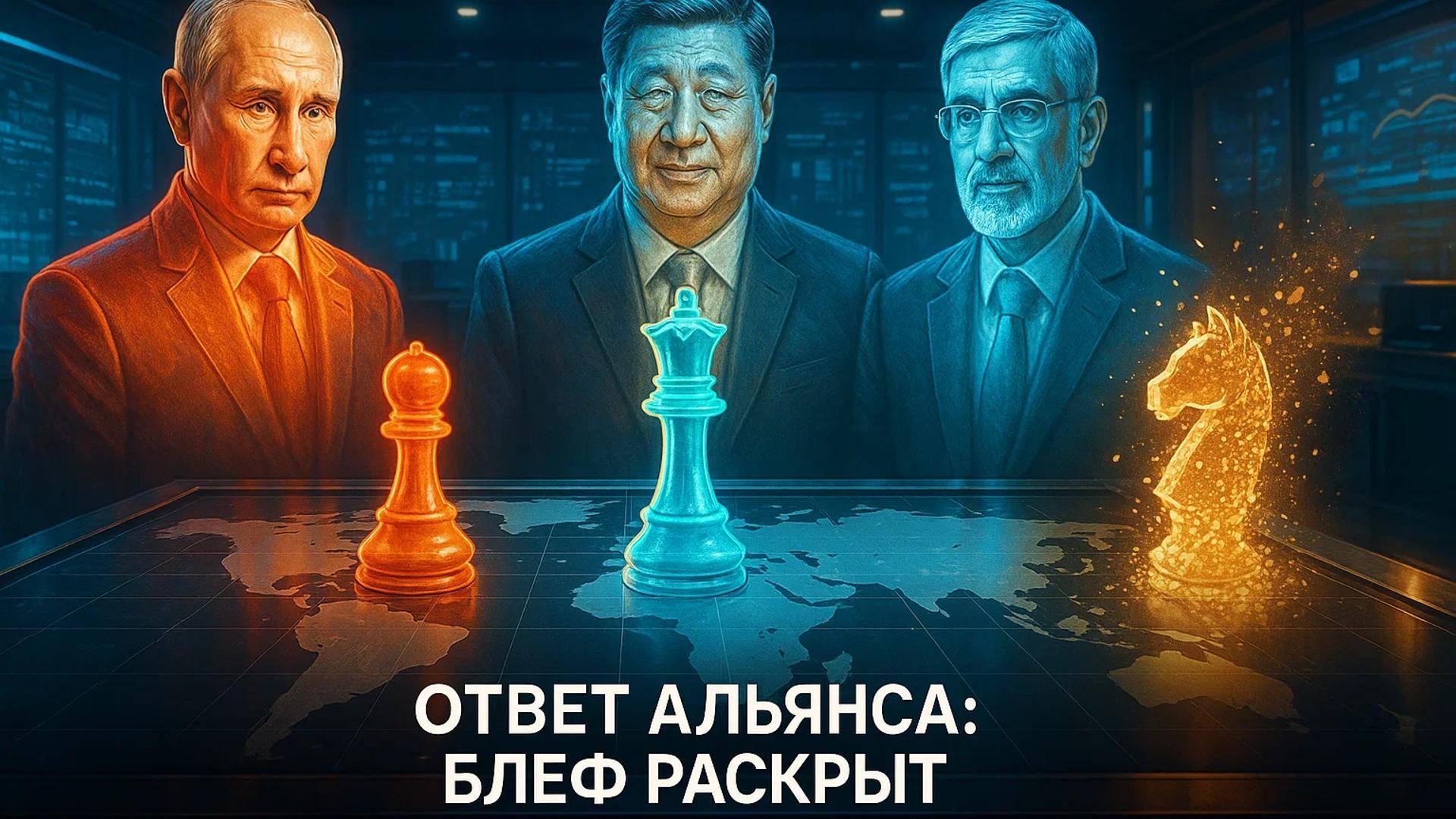 🎭 Большая игра Путина, Си и Пезешкиана: Как лидеры-тяжеловесы разоблачили военный блеф Запада