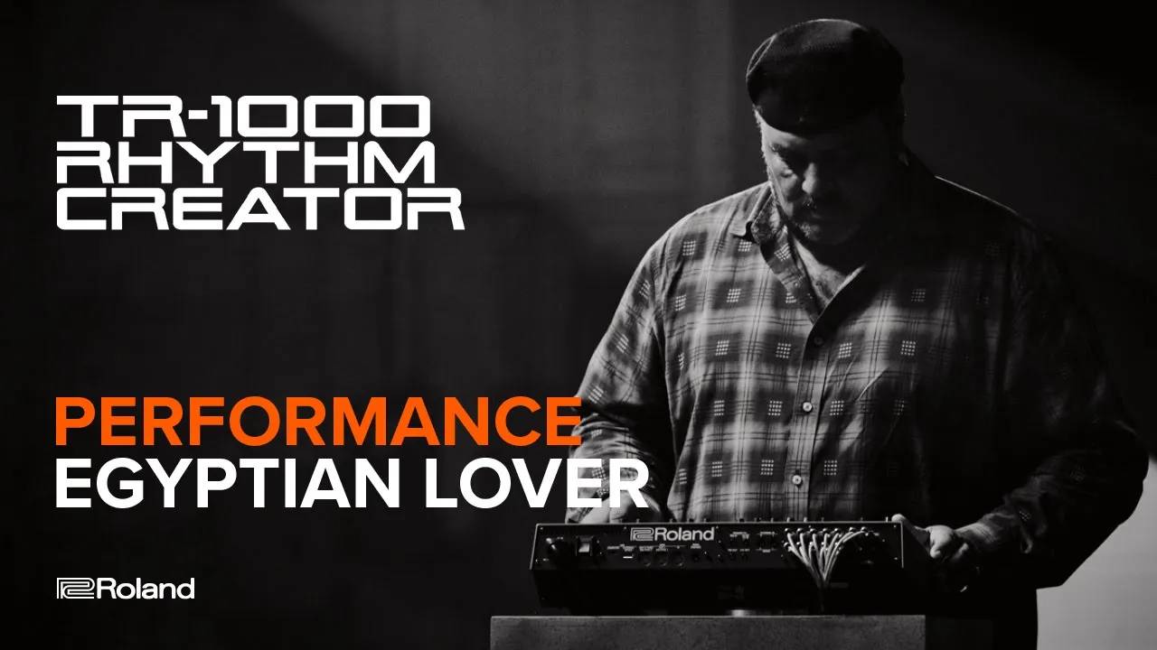 Roland TR-1000: Egyptian Lover Performance