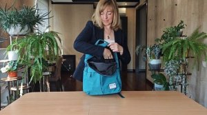 Городской рюкзак Polar 8690НР зеленый