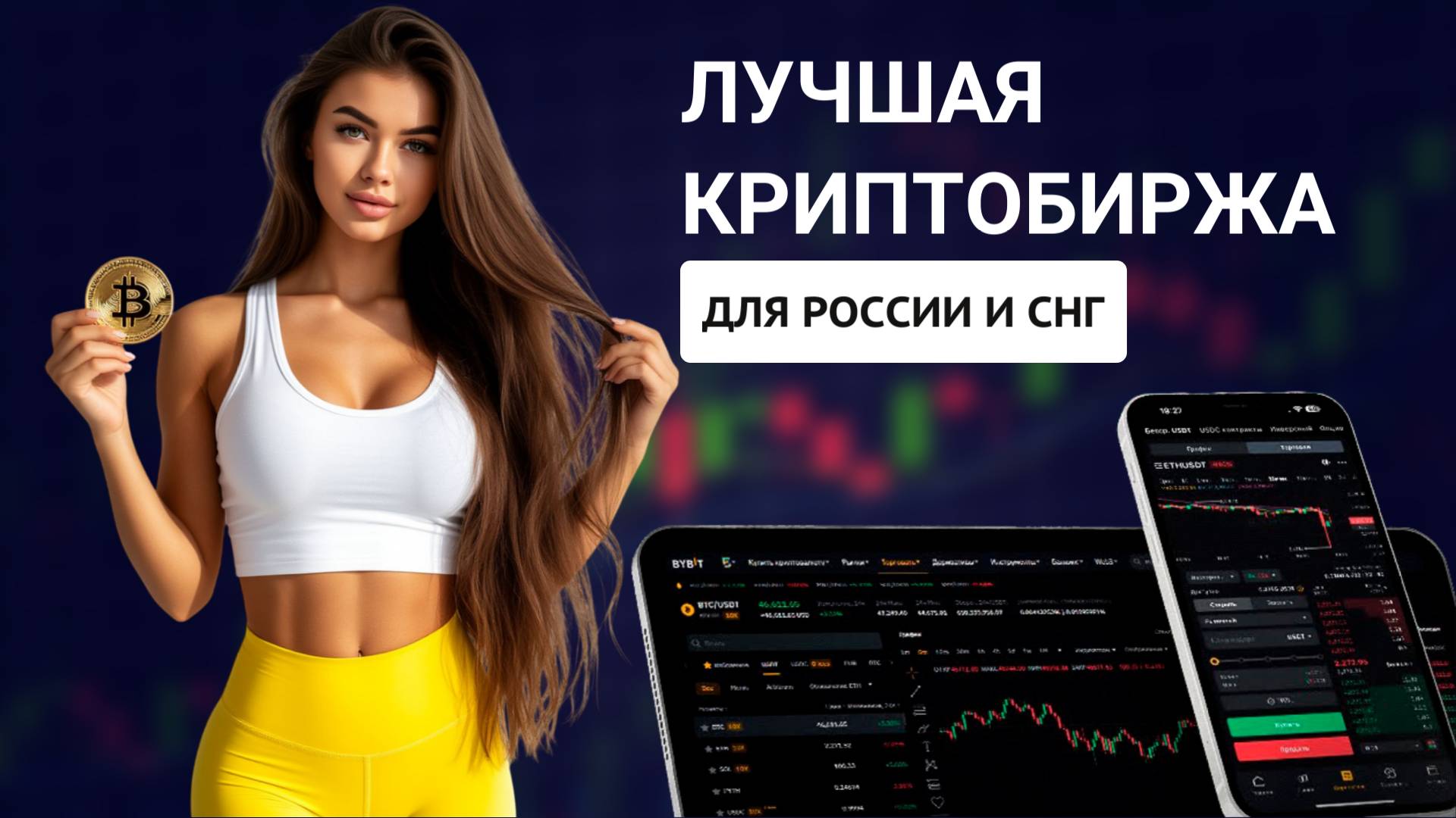 BYBIT! ТОП КРИПТОБИРЖА для россиян без санкций в РФ! ОБЗОР! смотреть онлайн