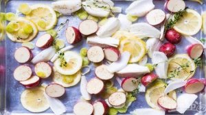 Картошка с курицей в духовке