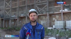 В смоленском центральном парке видны первые итоги реставрации прясел крепости