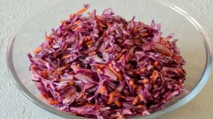 Квашеная краснокочанная капуста