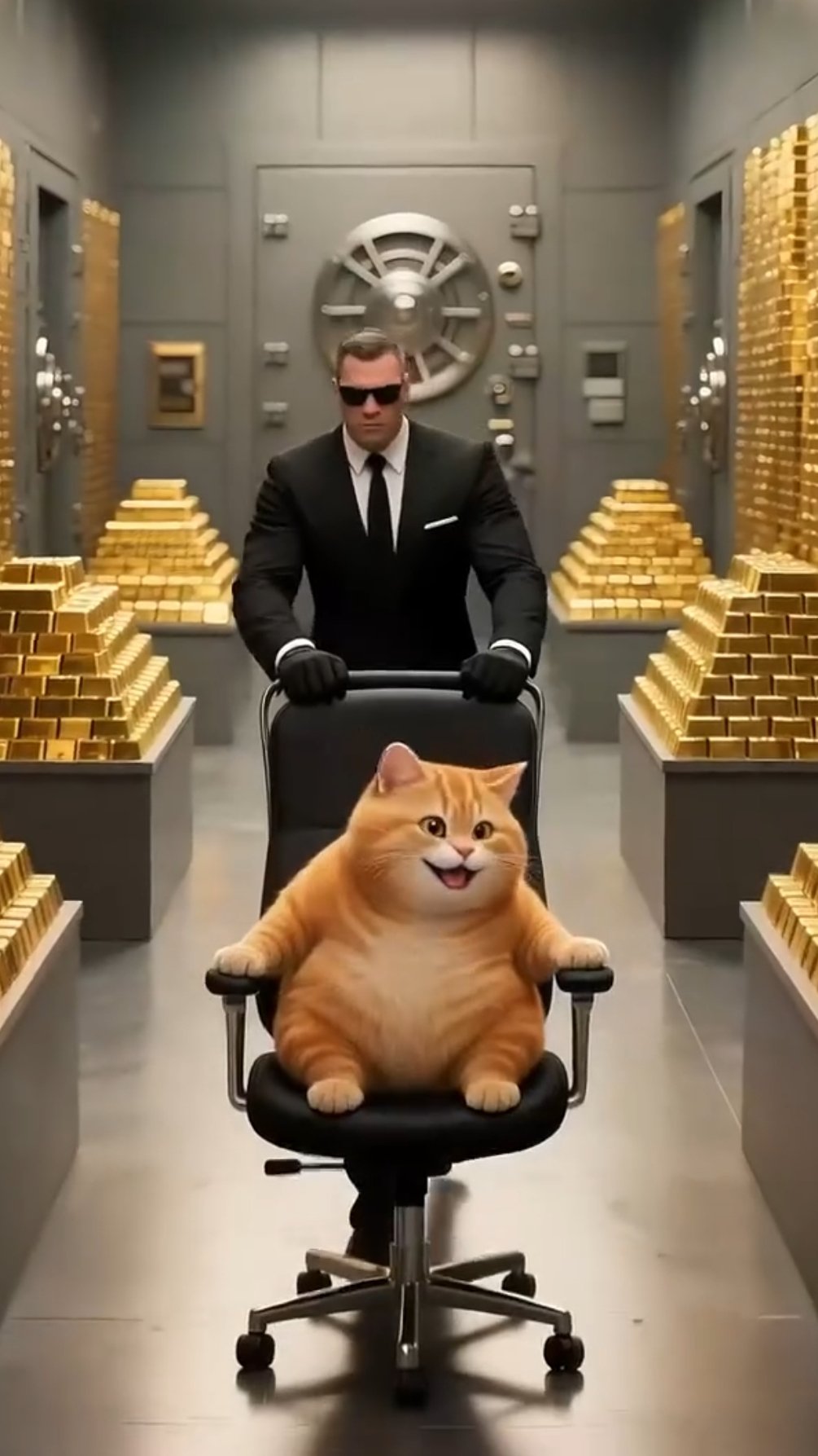 Рыжий котик и его яркая жизнь