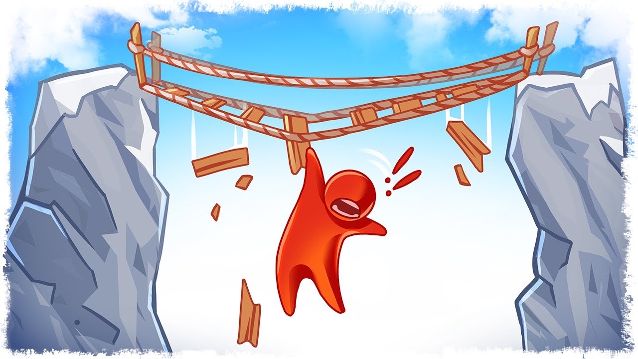ОНИ ТАК И НЕ ПРОШЛИ ЭТО МЕСТО!!! УГАР В HUMAN: FALL FLAT!!!