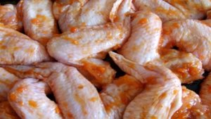 Курица с аджикой и медом