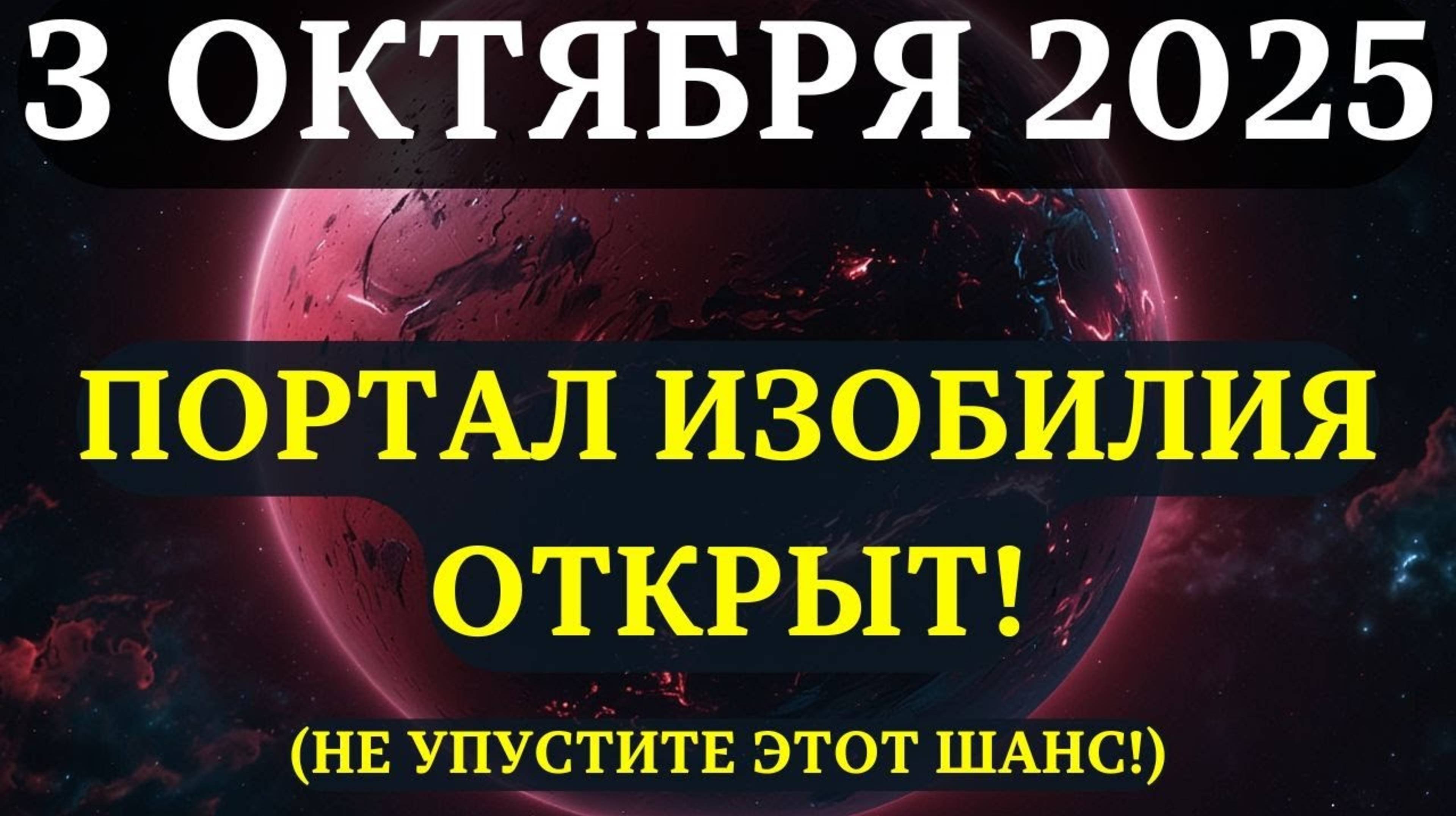 ВНИМАНИЕ! Портал ИЗОБИЛИЯ открывается 3 ОКТЯБРЯ! 😇 Узнайте, кто получит НАГРАДУ! 💖