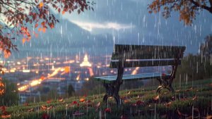 Дождь и гром для сна: Расслабляющий звук осени 🍂