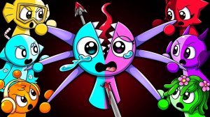 Спрунки Превратились в Полу-Хеми?! Верни их обратно!😱🔁 | Невероятная анимация Спрунки в коробке