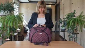 Дорожная сумка Polar 7038.1 бордовая (new)