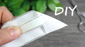 Зимние бантики из лент своими руками. Красивые аксессуары мастер-класс бантов