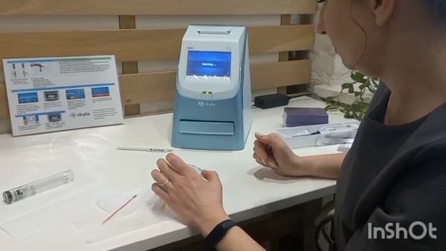 Видео презентация экспресс биохимического анализатора Skyla