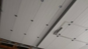 Подъёмные секционные ворота. Наконец-то установили.