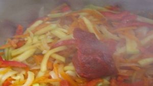 Лагман постный