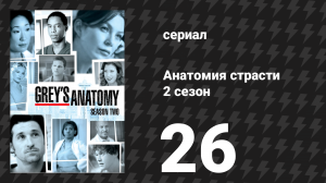 Анатомия страсти 2 сезон 26 серия «Ухудшение борьбы или последствия полёта» (сериал, 2005)