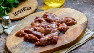 Картошка с печенью жареная