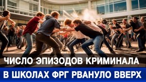 Число эпизодов криминала в школах ФРГ рвануло вверх