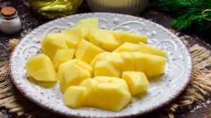 Картошка со сметаной и чесноком