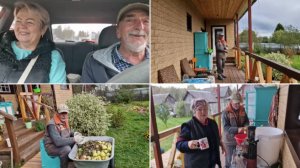 С УТРА ПОРАНЬШЕ ПОЕХАЛИ НА РЫНОК. А ПОТОМ ЗАНЯЛИСЬ ЯБЛОКАМИ.