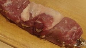 Мясо на вертеле в духовке