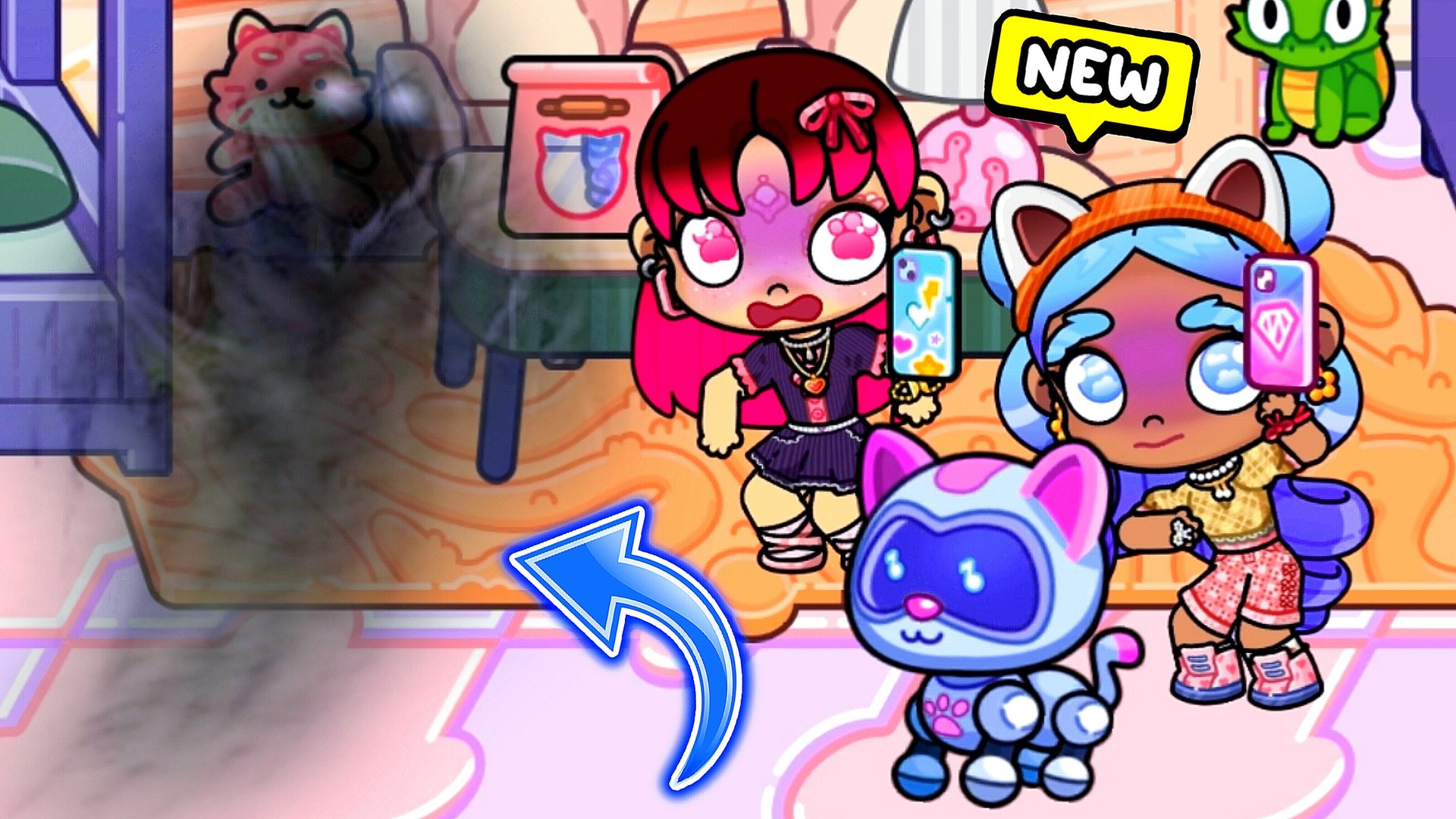 АНЯ И ДЕВОЧКИ В ЛОВУШКЕ! Аватар ворлд. смотреть онлайн