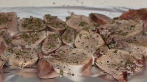 Канапе с языком