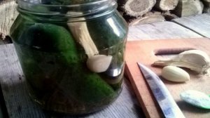 Квашеные огурцы без закатки