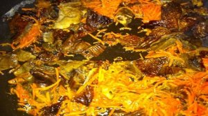 Картошка с сушеными грибами