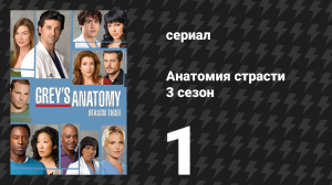 Анатомия страсти 3 сезон 1 серия «Время настало» (сериал, 2006)