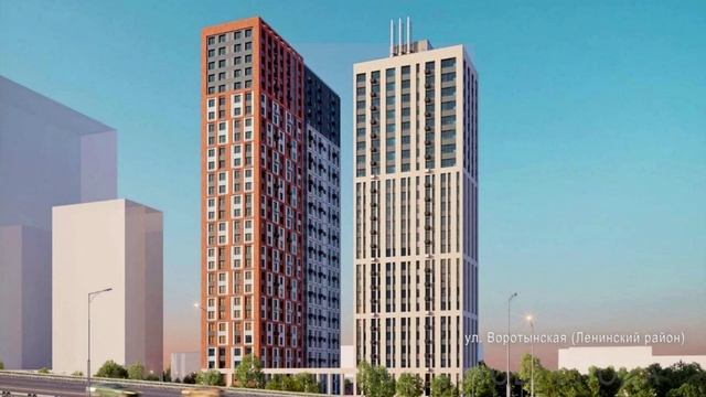 ЖК "GloraX Левобережный", строительства 1 дома || Ленинский р-он, ул. Воротынская || Сентябрь 2025