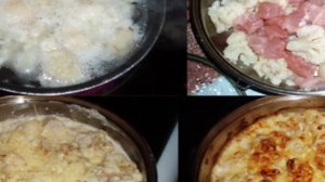 Курица с цветной капустой