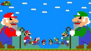 Как менялись Марио и Луиджи с возрастом. Приключения ждут.