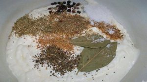 Картошка со свининой в сметане