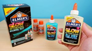 Проверка набора ELMER'S для изготовления светящихся Слаймов! alex boyko