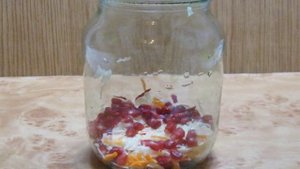 Квашеная капуста с гранатом