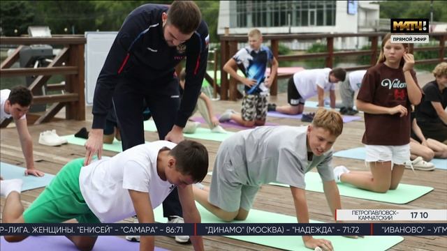 Двукратный чемпион мира Климент Колесников провел мастер-класс в рамках проекта "Газпром-детям"