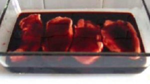 Мясо на решетке в духовке