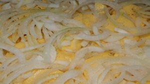 Картошка со свининой на противне