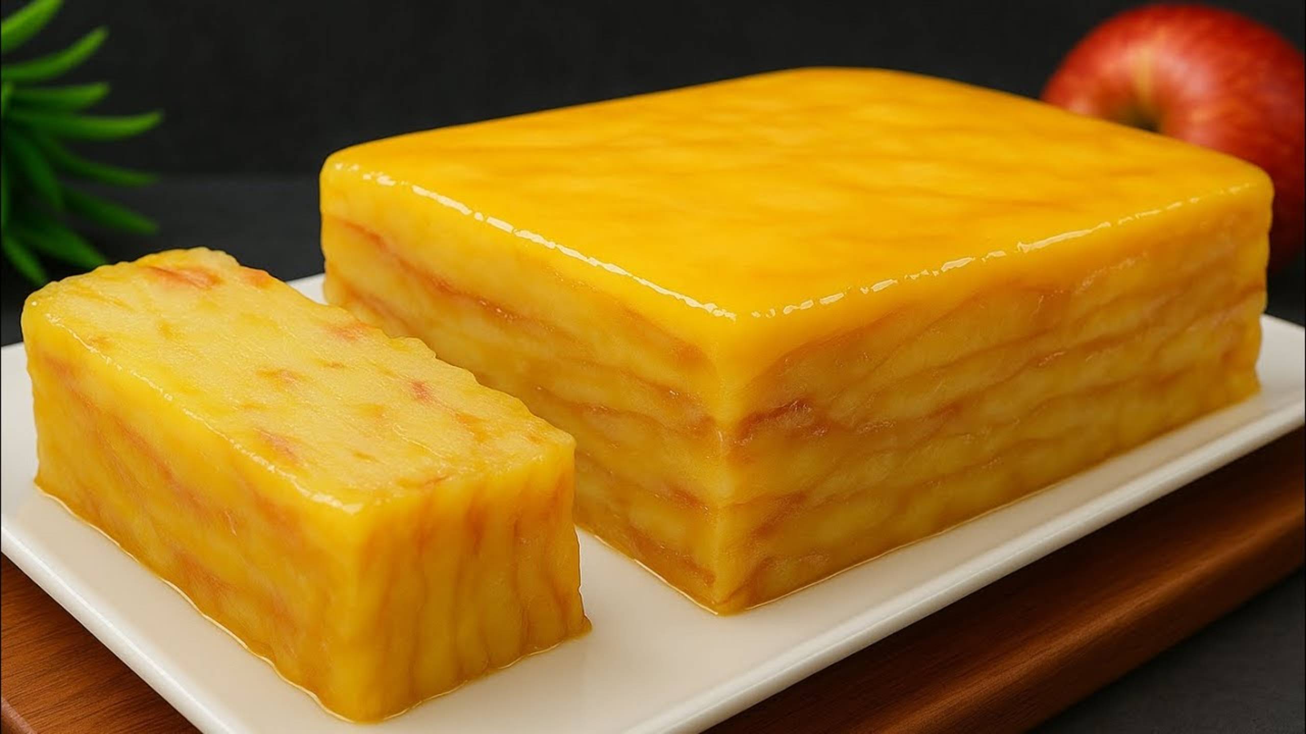 Много яблок, мало сахара и совсем немного теста! Всего за 5 минут! Самый вкусный и простой пирог