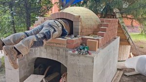 Помпейская печь в саду