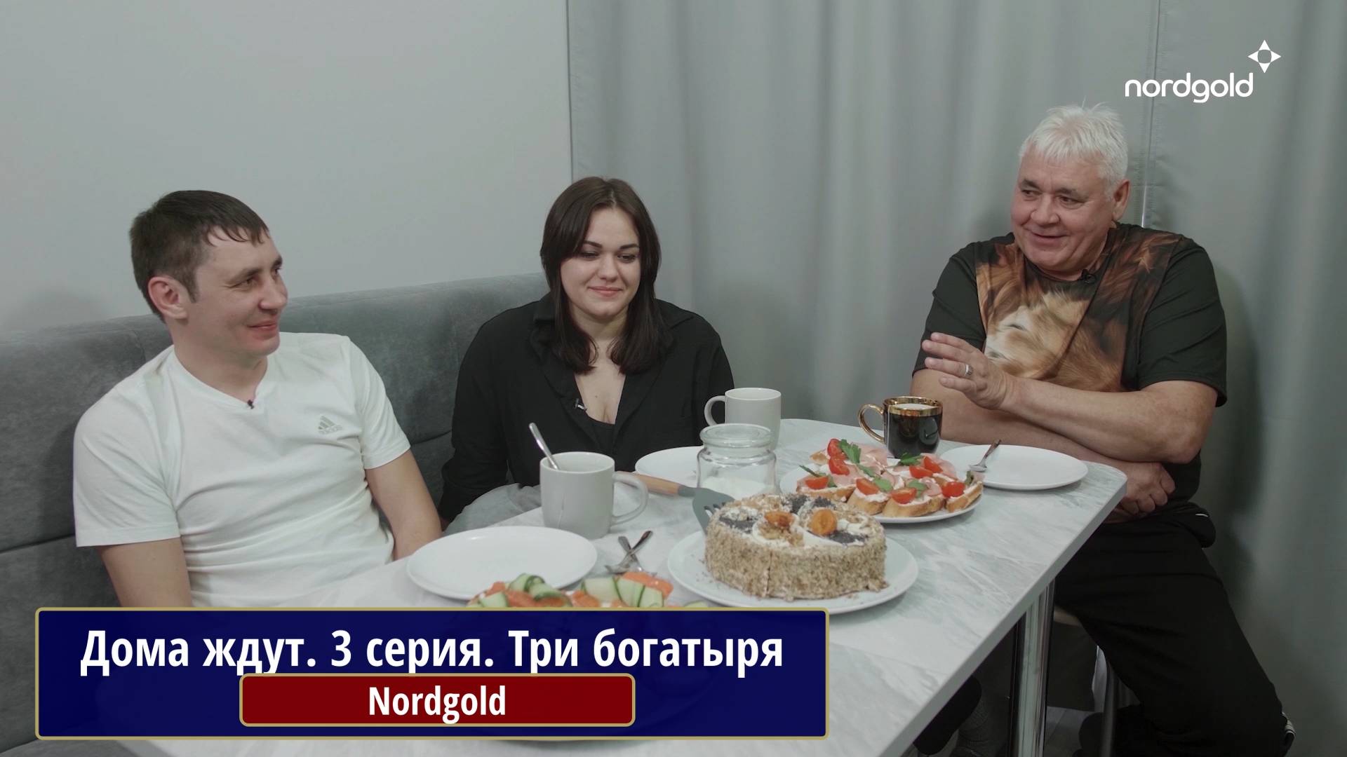 Дома ждут .3 серия. Три богатыря