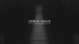Показ мужской коллекции Giorgio Armani осень-зима 2025-2026