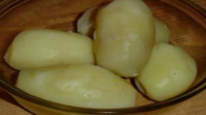 Картошка с ветчиной и сыром