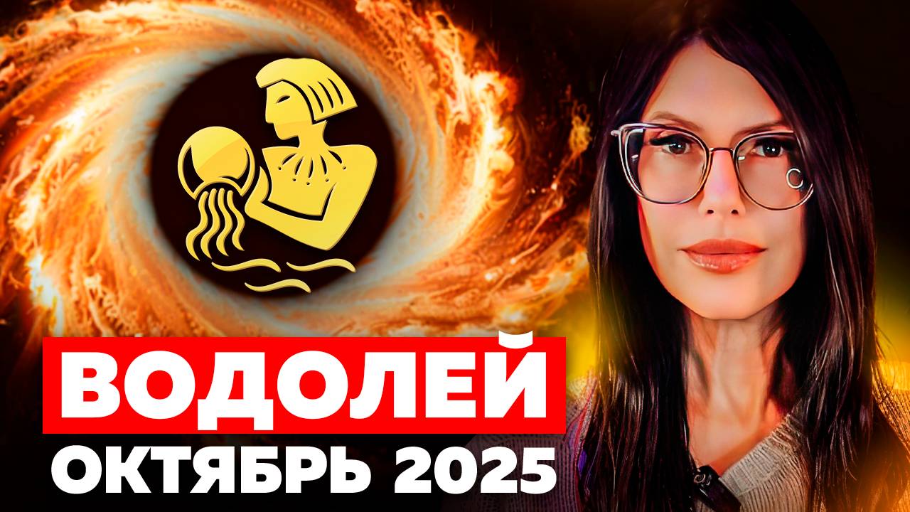 ВОДОЛЕЙ - ОКТЯБРЬ 2025 / ТАРО ПРОГНОЗ на месяц смотреть онлайн