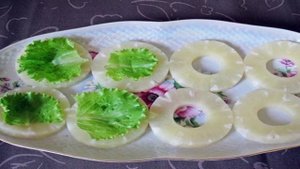 Канапе с крабовыми палочками