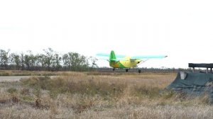 Первый полет самолёта ТР-301 с вертолетным двигателем ТВ2-117.