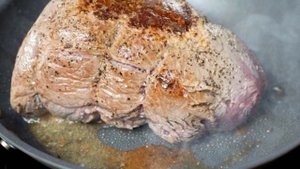 Картошка с мясом и грибами